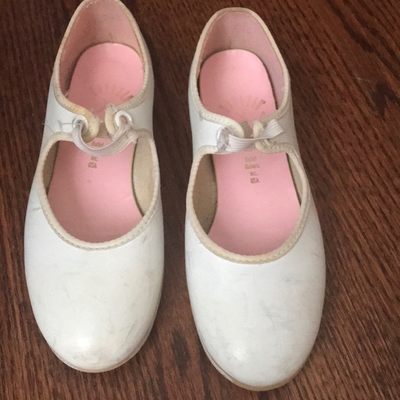 capezio white shoes